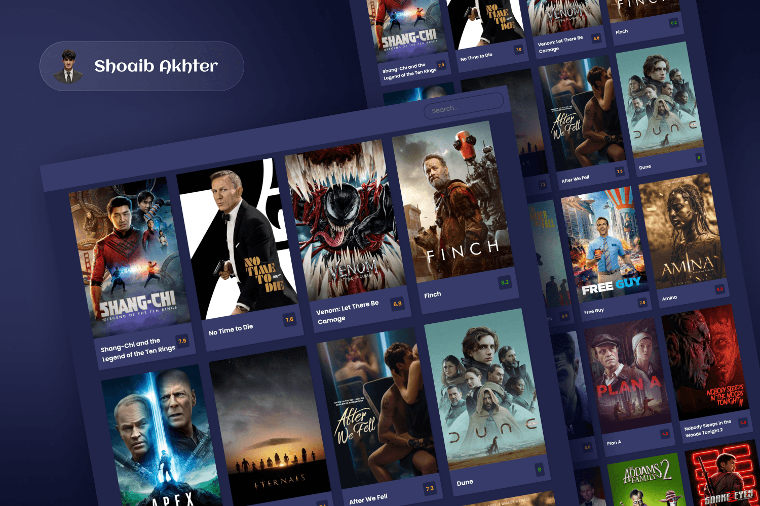  React Native Developer | Movie App Plex 