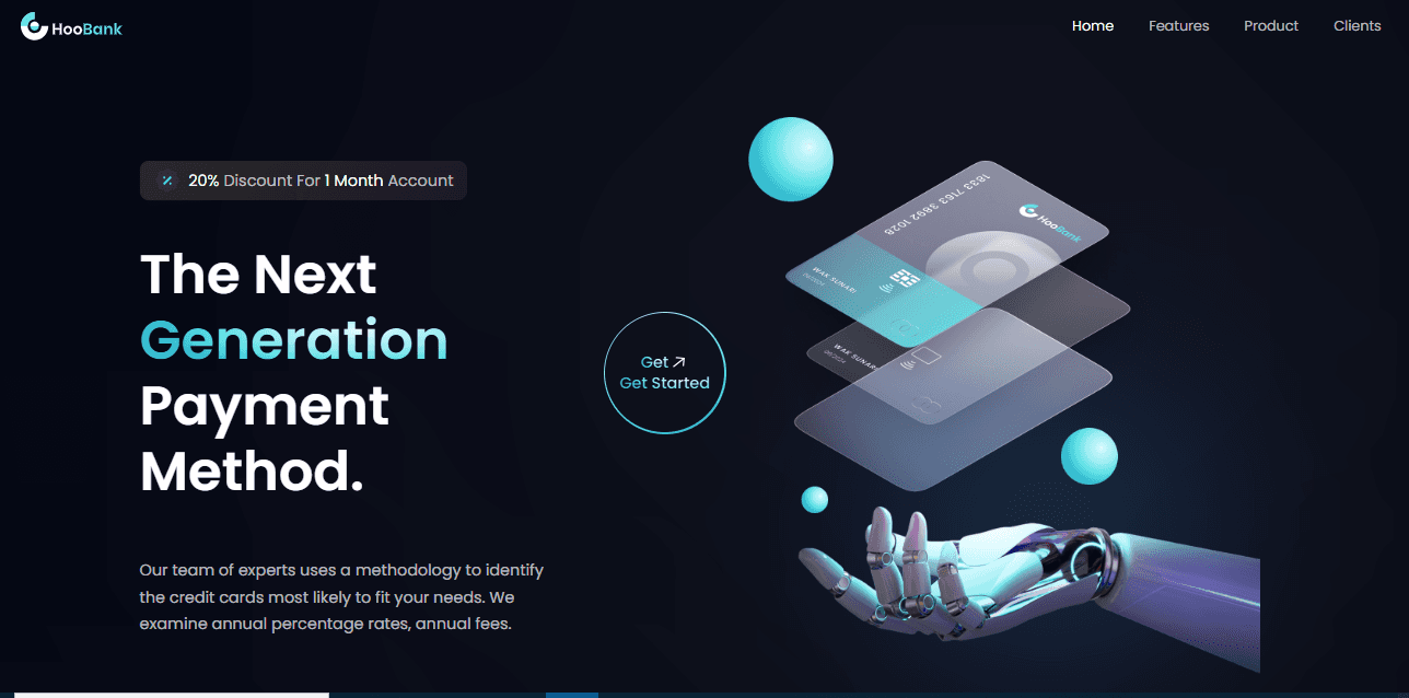 Mordern Payment Methods Website