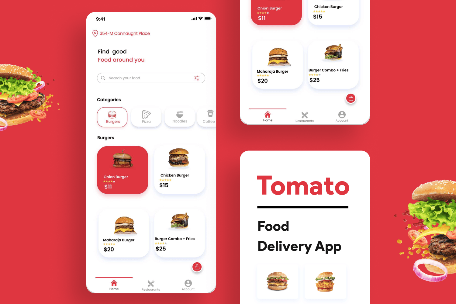 Tomato-Modern Food Delivery  